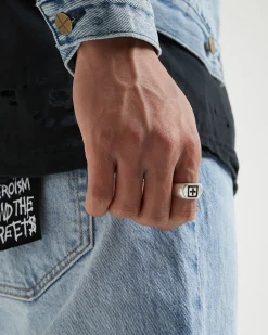 Cheap Ksubi 925 Dripps 1999 Signet Ring