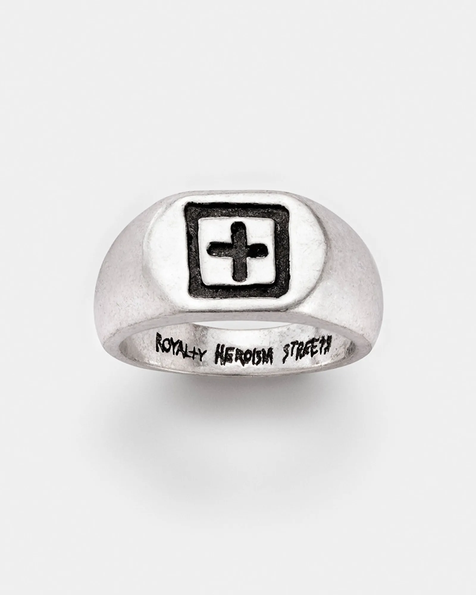 Shop Ksubi 925 Dripps 1999 Signet Ring