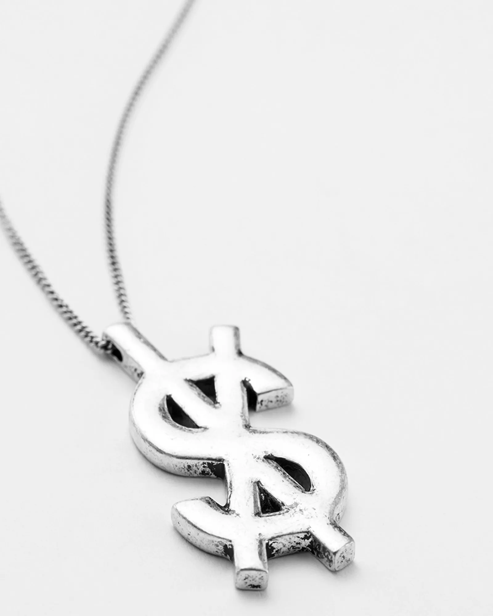 Flash Sale Ksubi 925 Dripps Cross Dollar Necklace