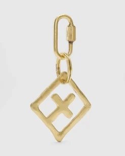 Outlet Ksubi 1999 Key Ring Antique Brass