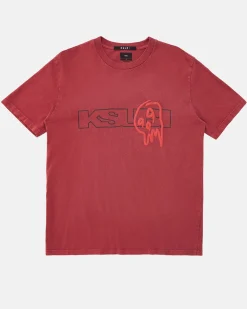 Flash Sale Ksubi 999 Skull Kash Ss Tee Blood