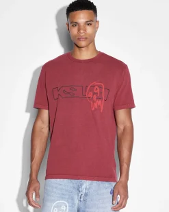 Flash Sale Ksubi 999 Skull Kash Ss Tee Blood