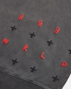 Store Ksubi 999 Wrld Biggie Hoodie Faded Black