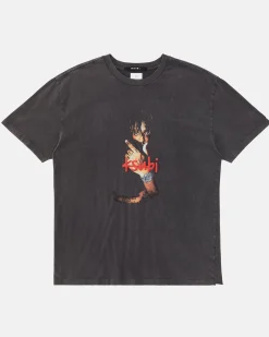 Store Ksubi 999 Wrld Biggie Ss Tee Faded Black