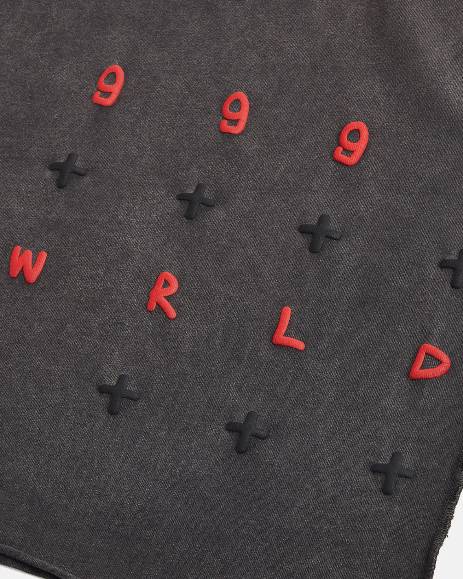 Discount Ksubi 999 Wrld Biggie Ss Tee Faded Black