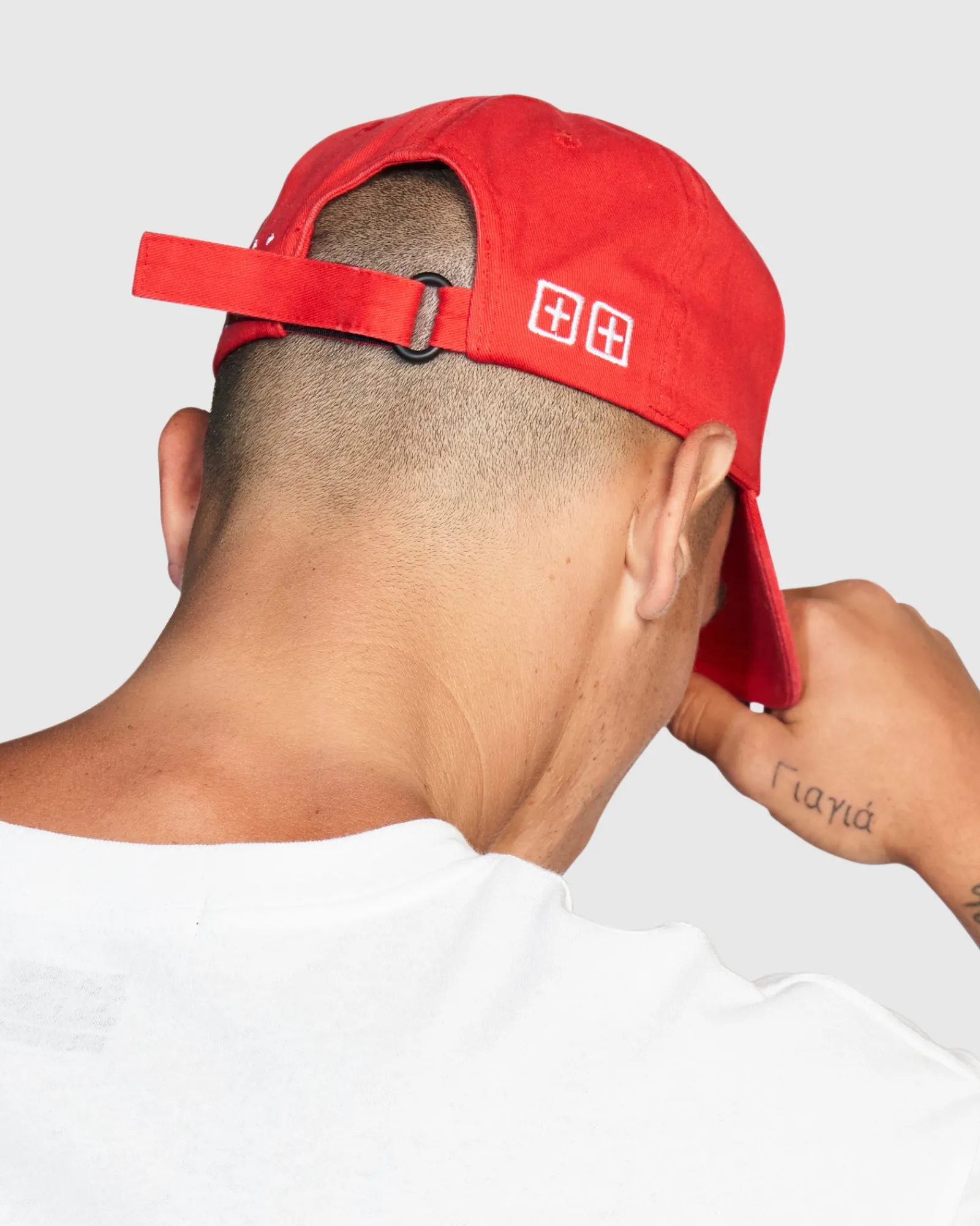 Cheap Ksubi 4 X 4 Cross Dollar Cap Red