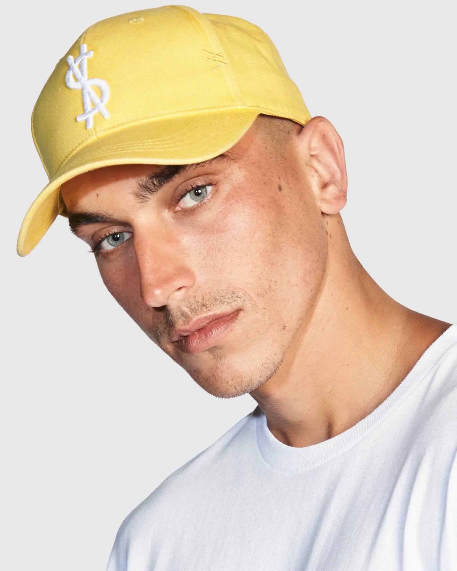 Store Ksubi 4 X 4 Cross Dollar Cap Yellow