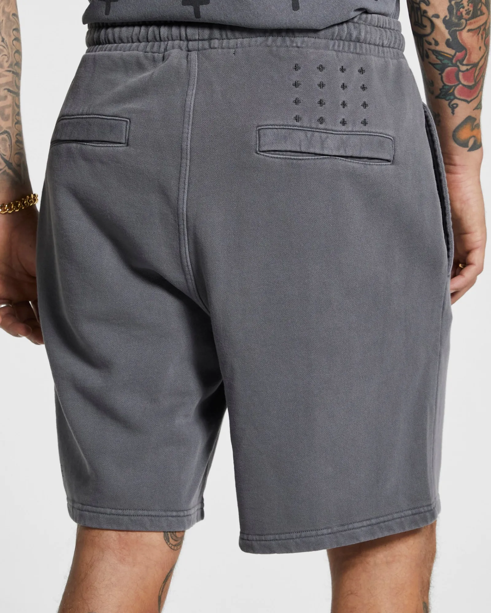 Fashion Ksubi 4 X 4 Trak Short Charcoal