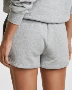 Fashion Ksubi 3 X 4 Trak Short Grey Marl