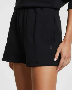 New Ksubi 3 X 4 Trak Short Jet Black
