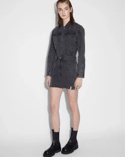 Cheap Ksubi Altitude Boilerdress Shadow