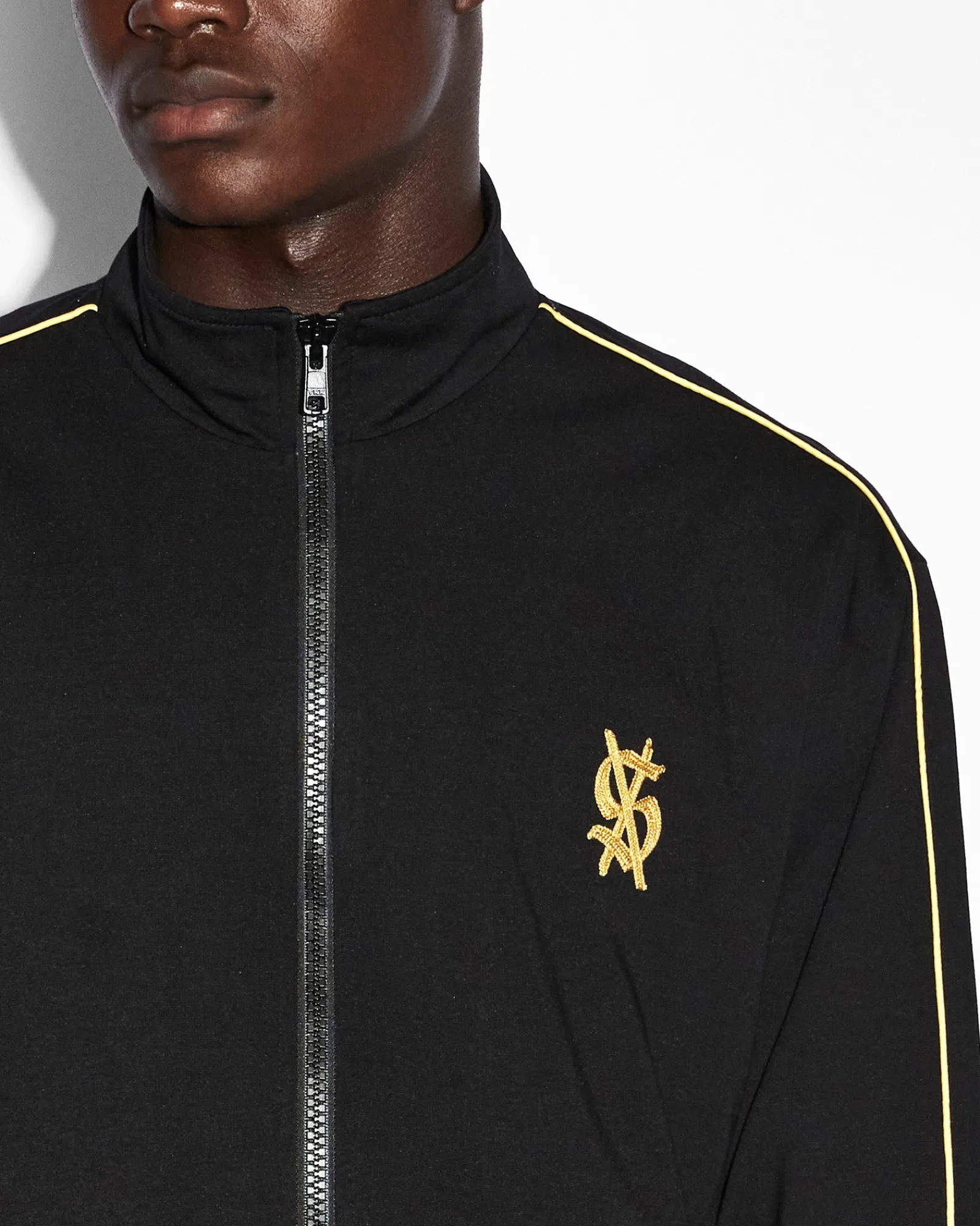 Online Ksubi Antidote Trak Jacket Black/Yellow