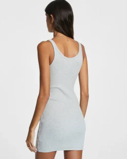 Online Ksubi Arise Tank Dress Grey Marle