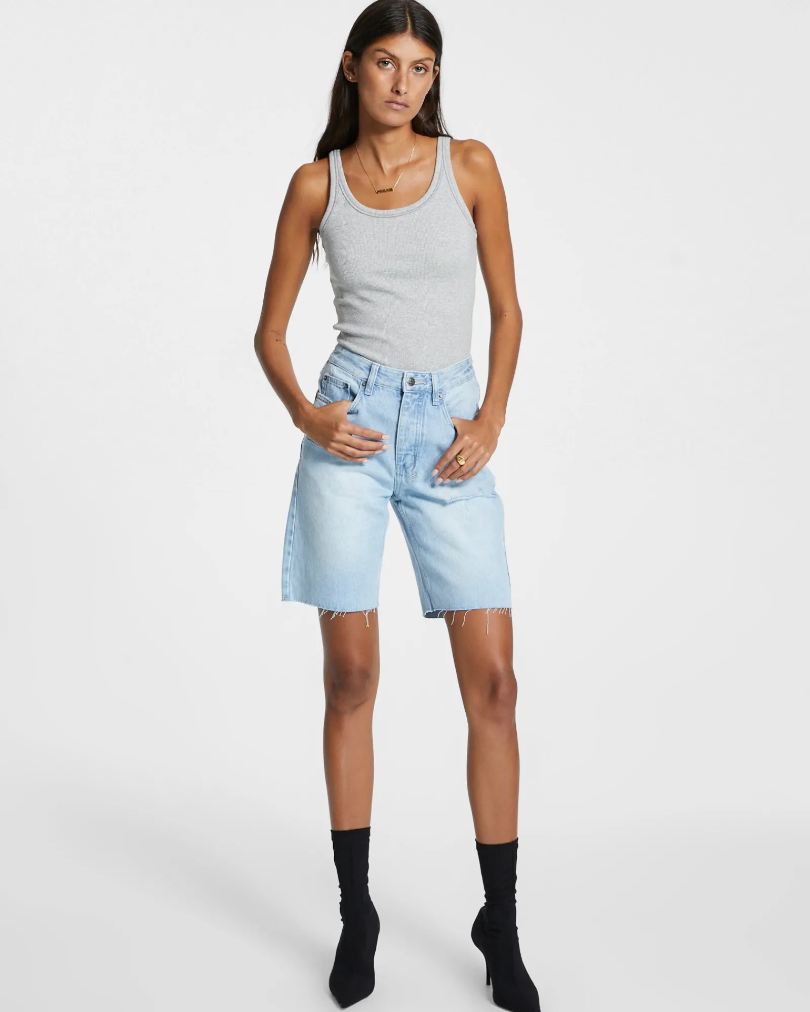 Cheap Ksubi Brooklyn Short Sense Sliced