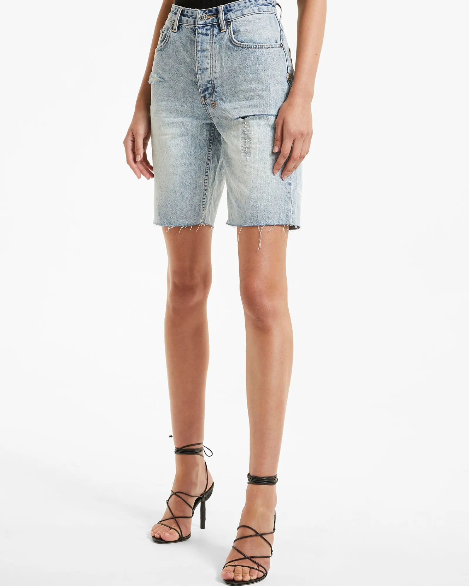 Flash Sale Ksubi Brooklyn Short Skream Trashed