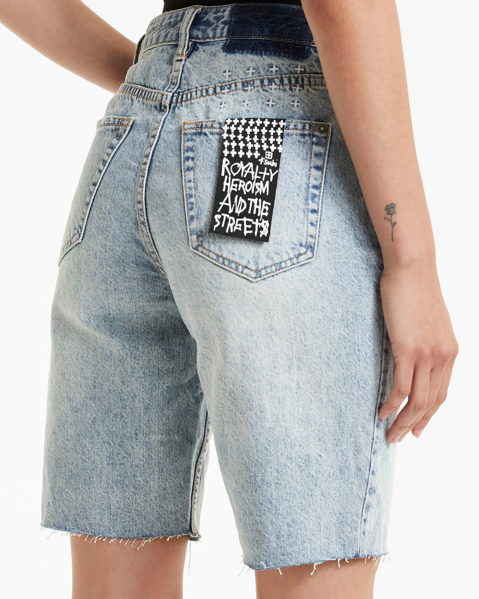 Flash Sale Ksubi Brooklyn Short Skream Trashed