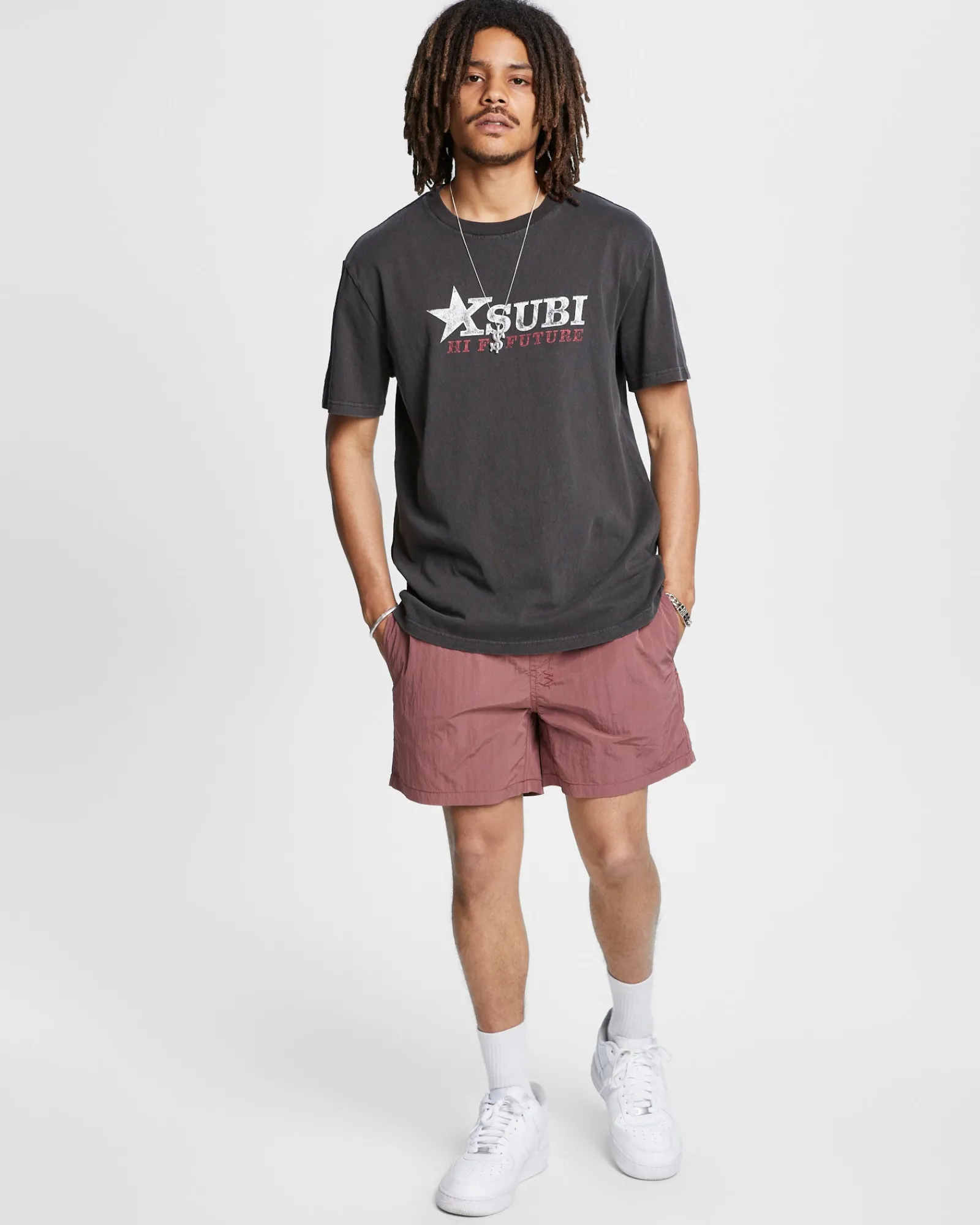 Cheap Ksubi Burner Boardshort Vino