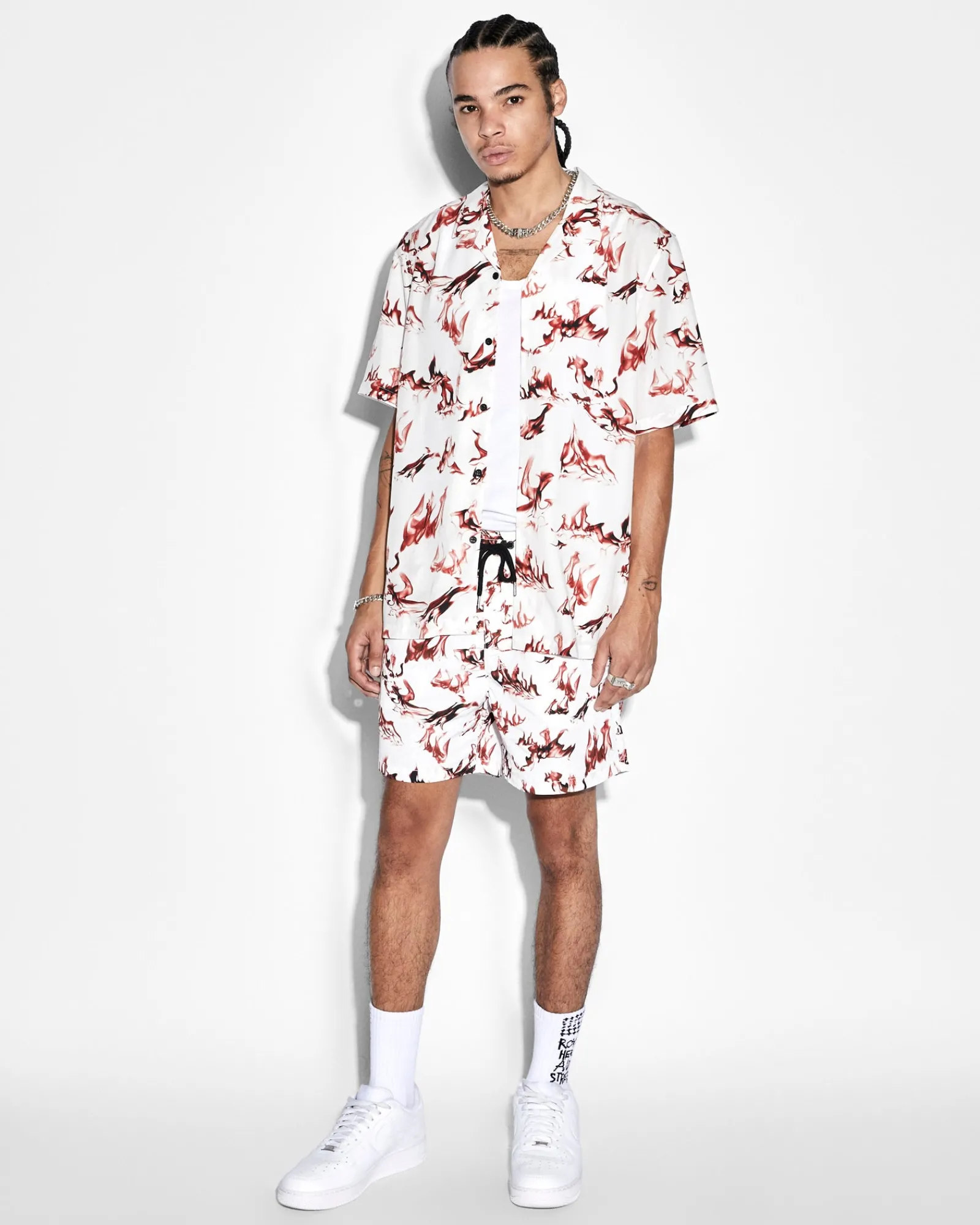 Best Sale Ksubi Burnt Boardshort White