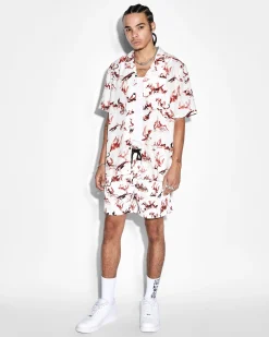 Flash Sale Ksubi Burnt Resort Ss Shirt White