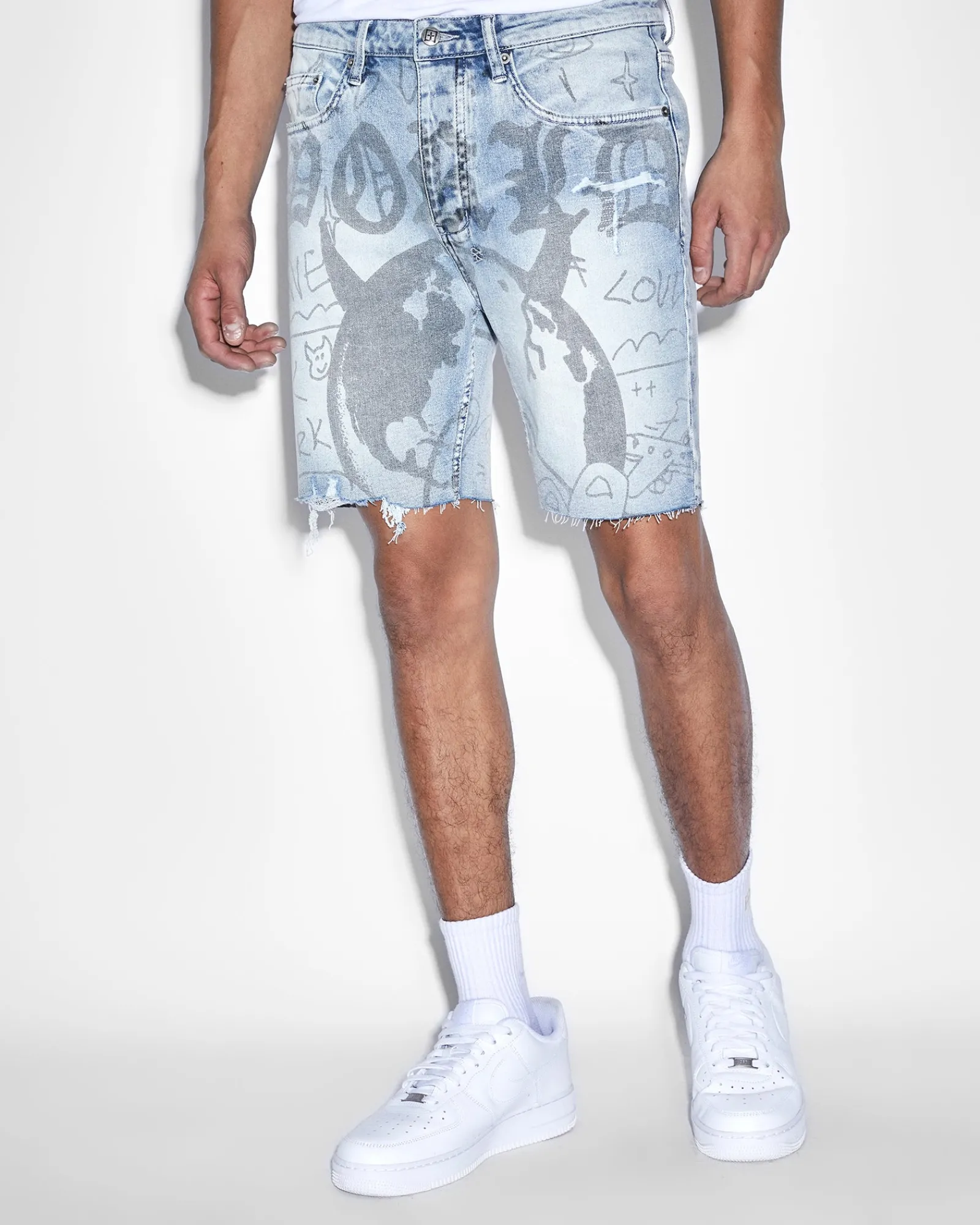 Flash Sale Ksubi Chopper Short Devil Smash