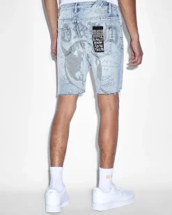 Flash Sale Ksubi Chopper Short Devil Smash