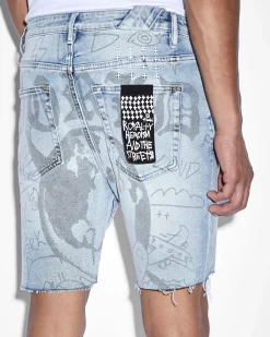 Flash Sale Ksubi Chopper Short Devil Smash