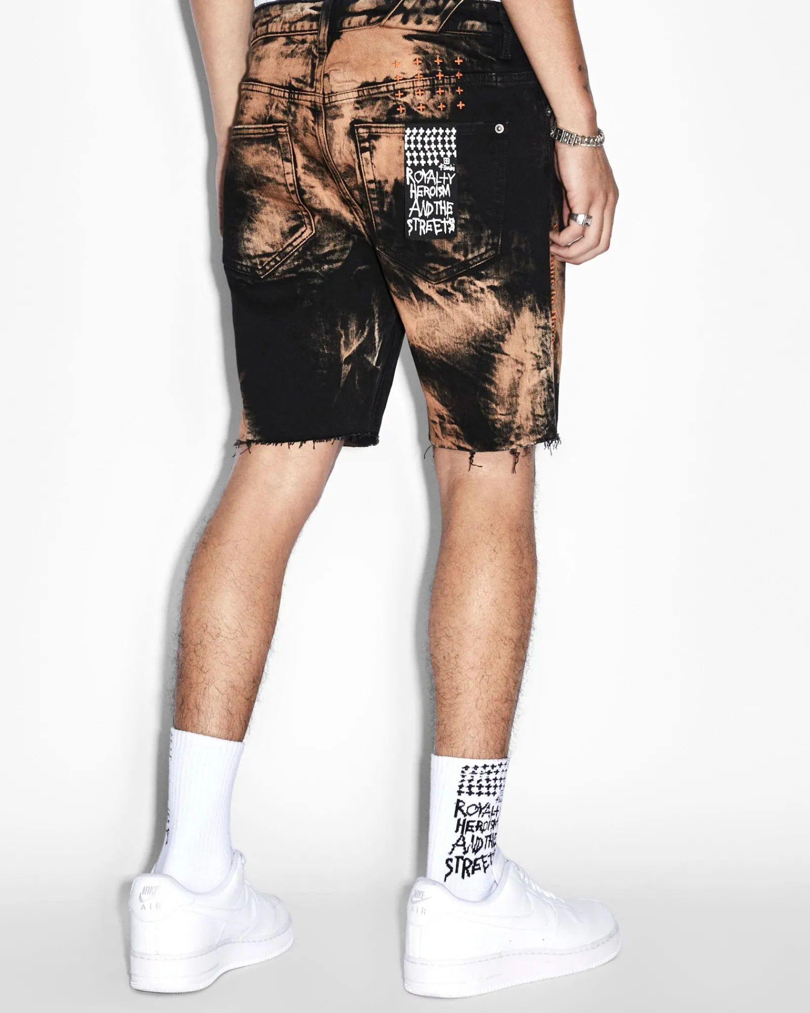 Hot Ksubi Chopper Short Hellfire
