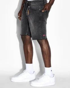 Hot Ksubi Chopper Short Spray Out Pink