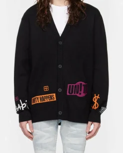 Clearance Ksubi Collective Cardigan Black
