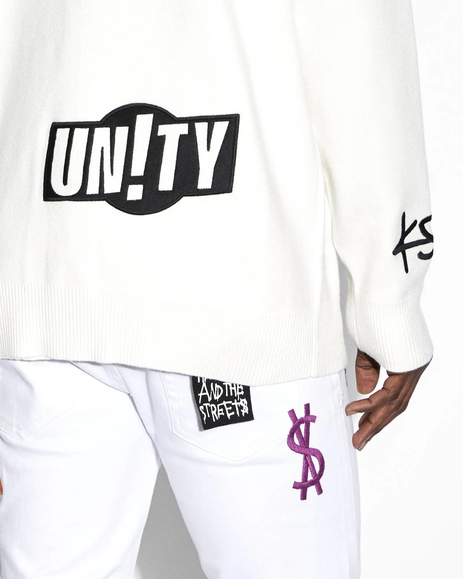 Store Ksubi Collective Cardigan White
