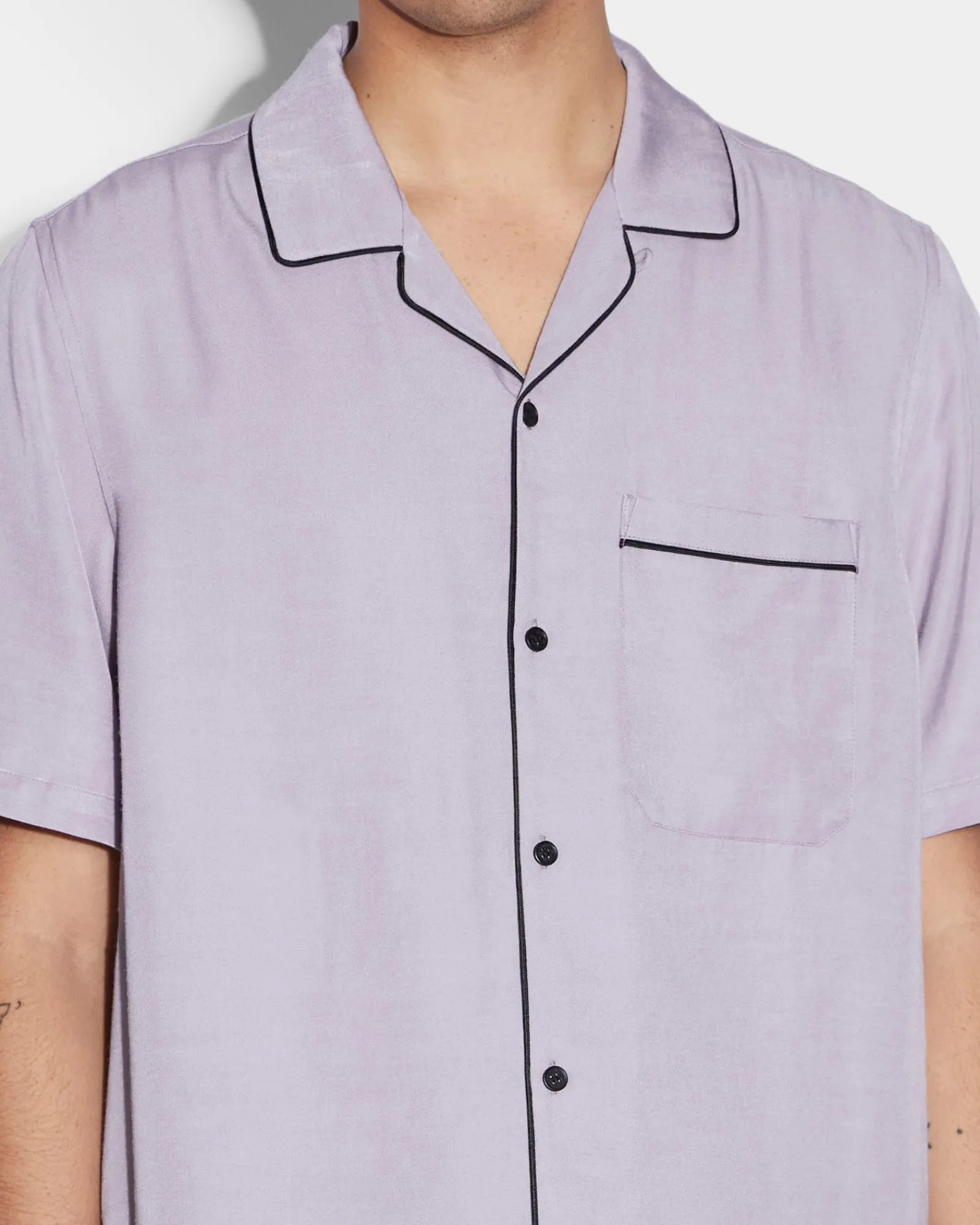 Cheap Ksubi Downtown Resort Ss Shirt Silt