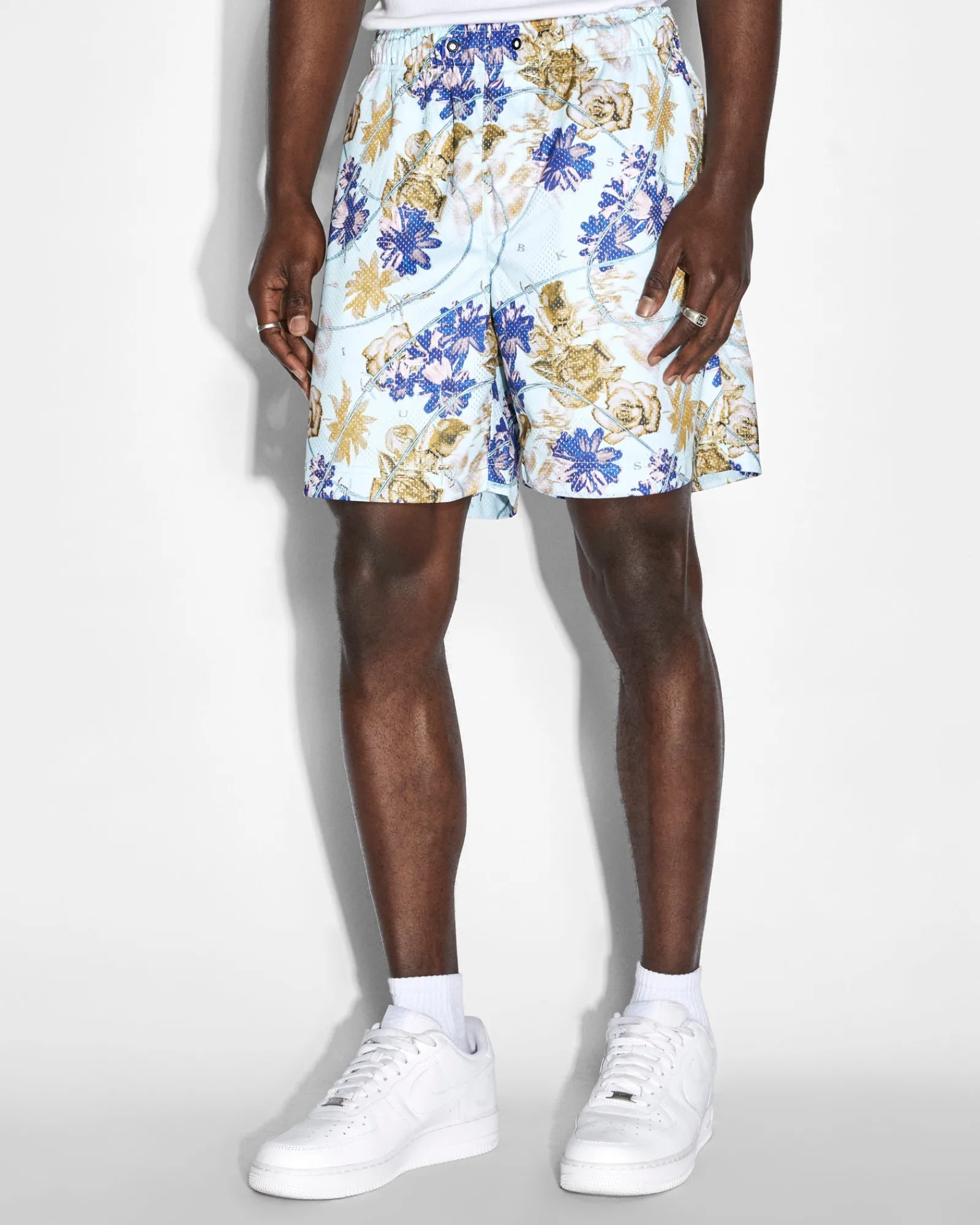 Sale Ksubi Floralist Mesh Short Multi