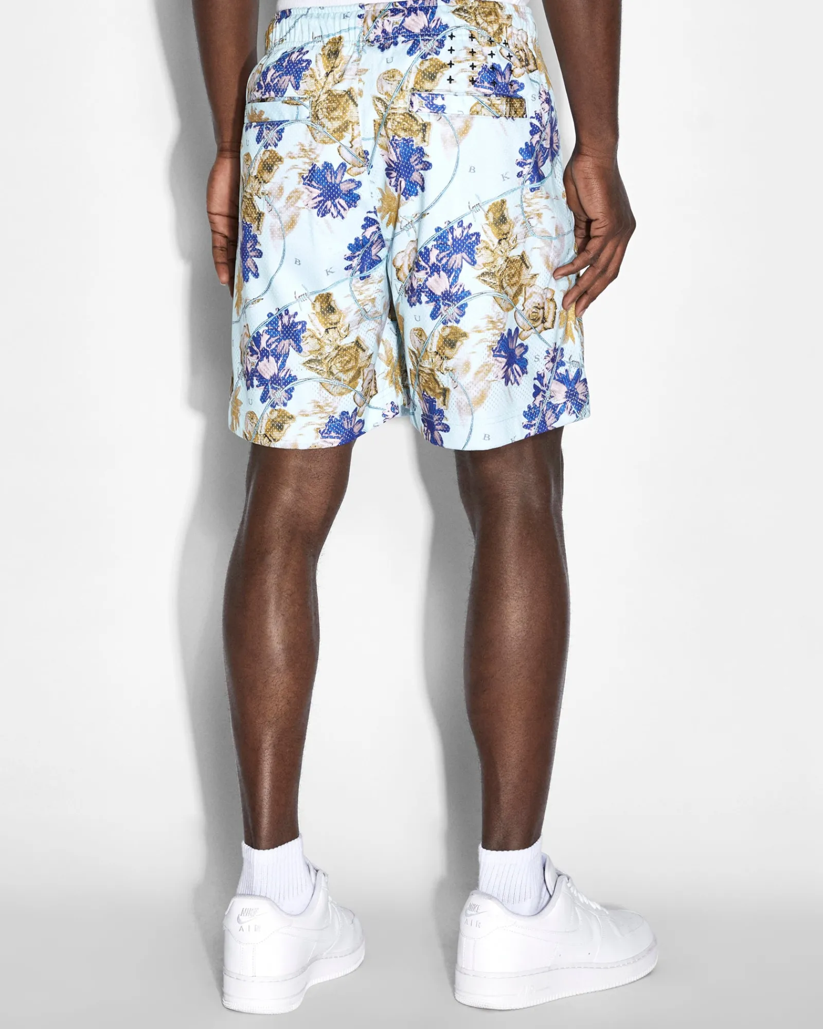 Sale Ksubi Floralist Mesh Short Multi