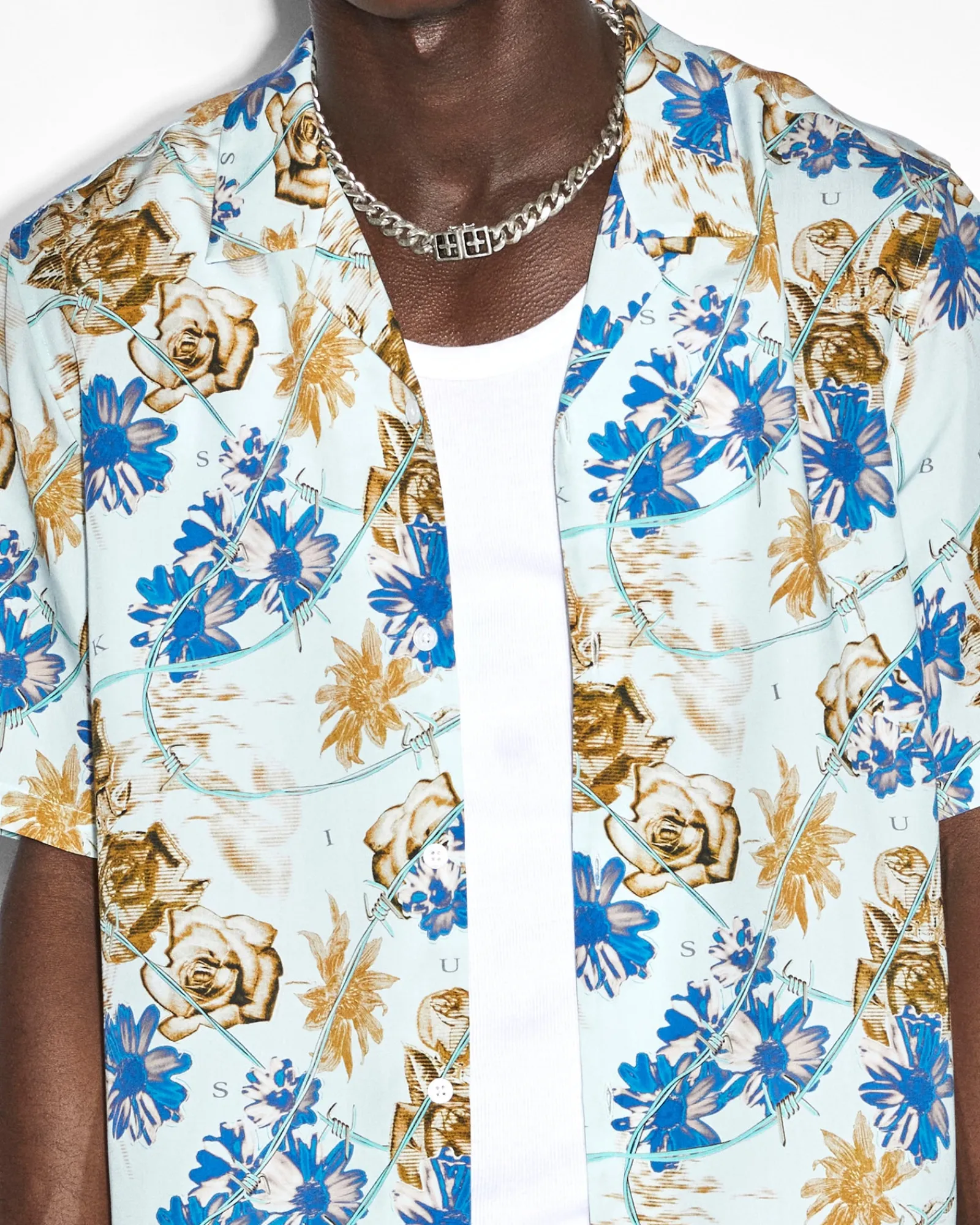 Cheap Ksubi Floralist Resort Ss Shirt Multi
