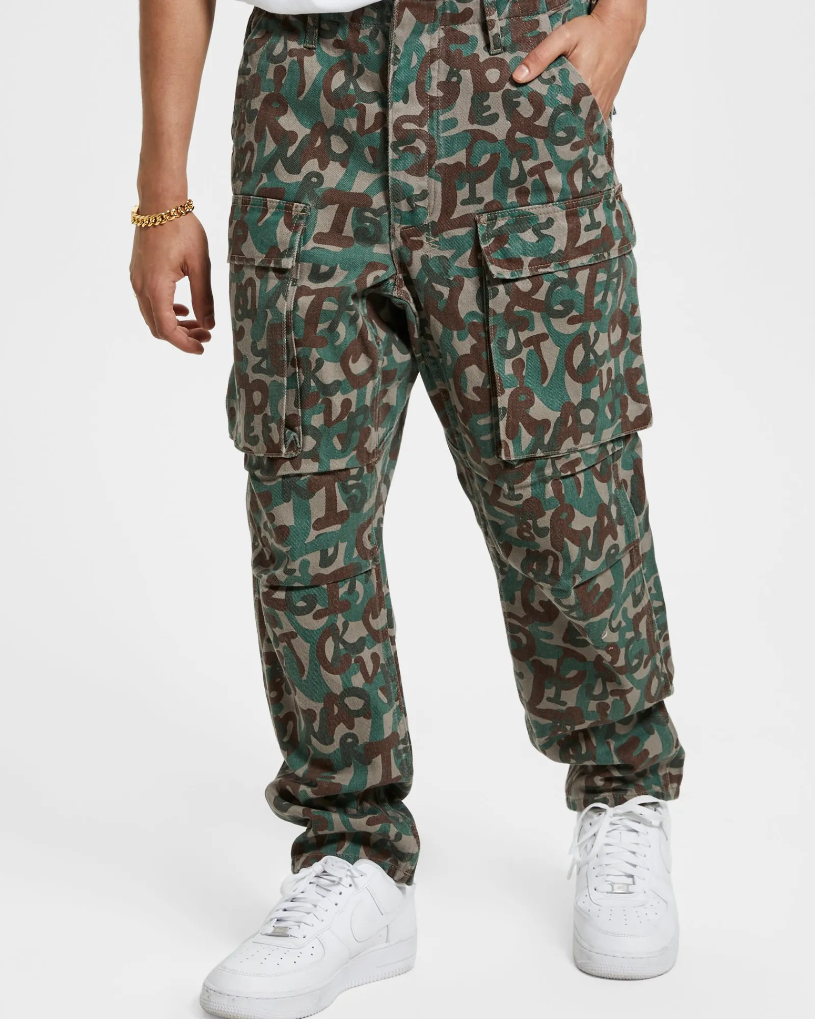 Discount Ksubi Frequency Cargo Pant Camo