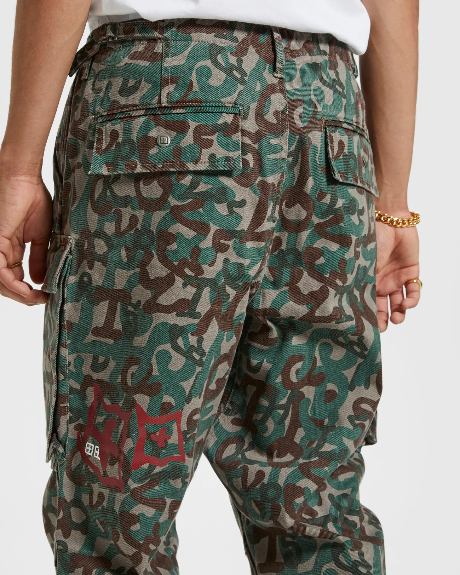 Discount Ksubi Frequency Cargo Pant Camo