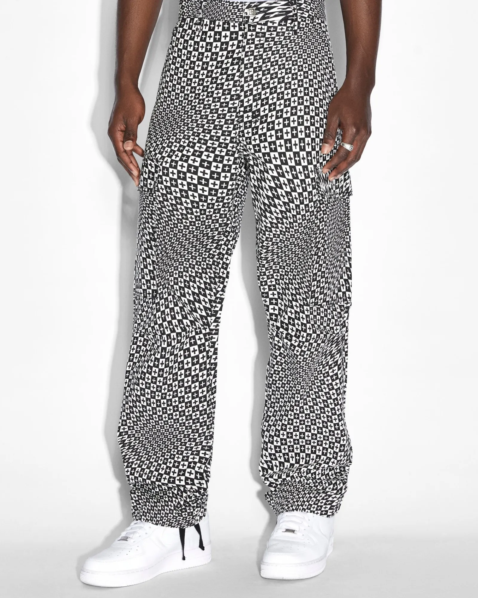 Sale Ksubi Fugitive Cargo Pant Check Out Black