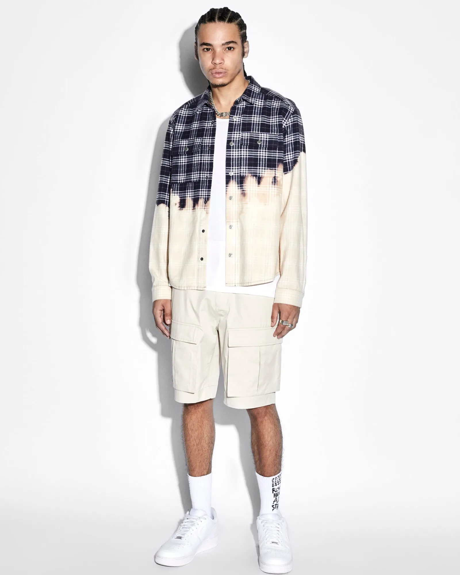 Clearance Ksubi Fugitive Cargo Short Tan