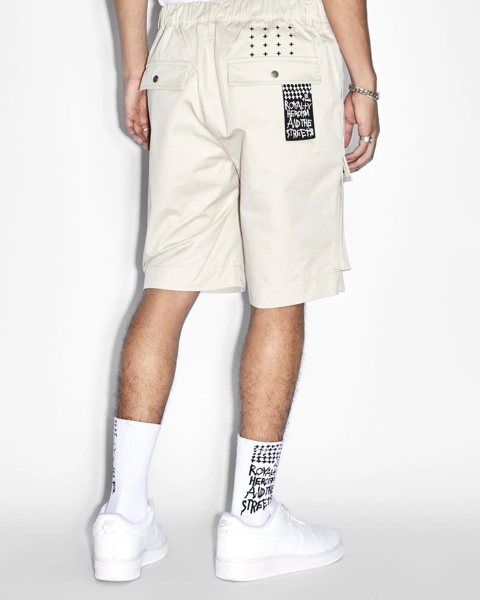 Clearance Ksubi Fugitive Cargo Short Tan