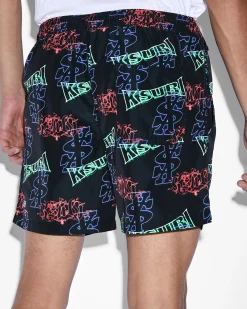 Outlet Ksubi Glow Boardshort Multi