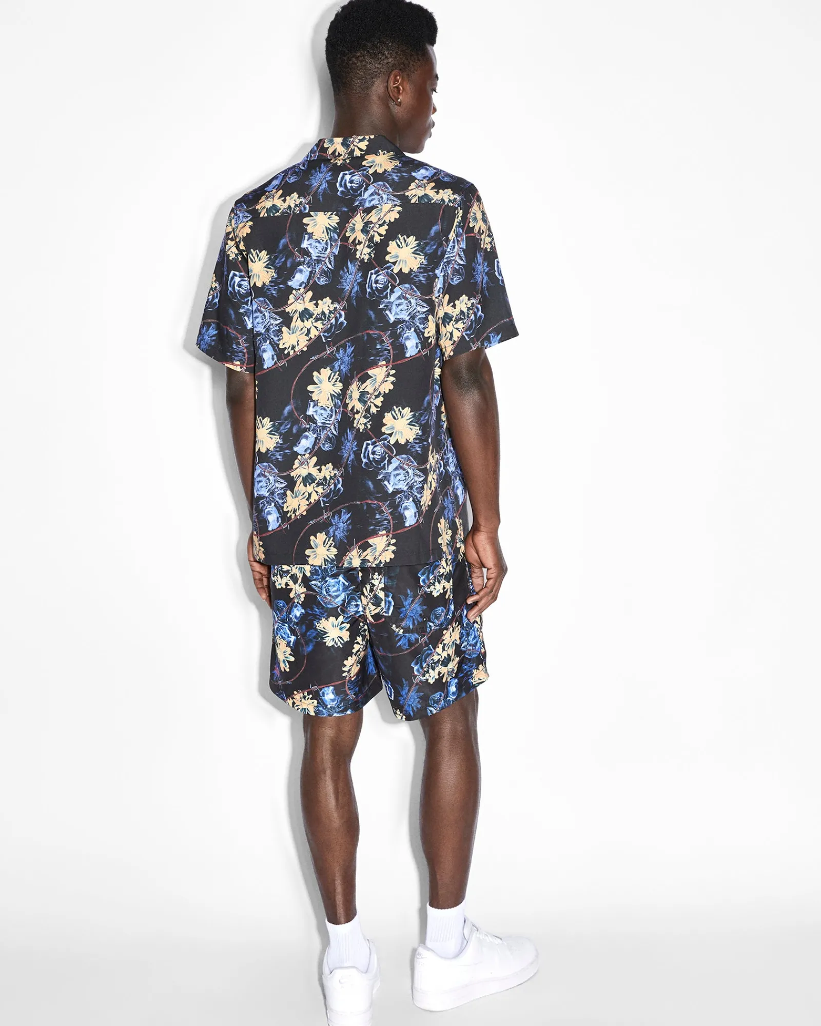 Hot Ksubi Hyperflower Resort Ss Shirt Black