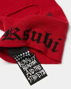 Outlet Ksubi Icon Inkognito Balaclava Red