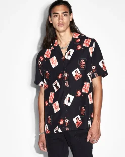 Store Ksubi Icons Resort Ss Shirt Black