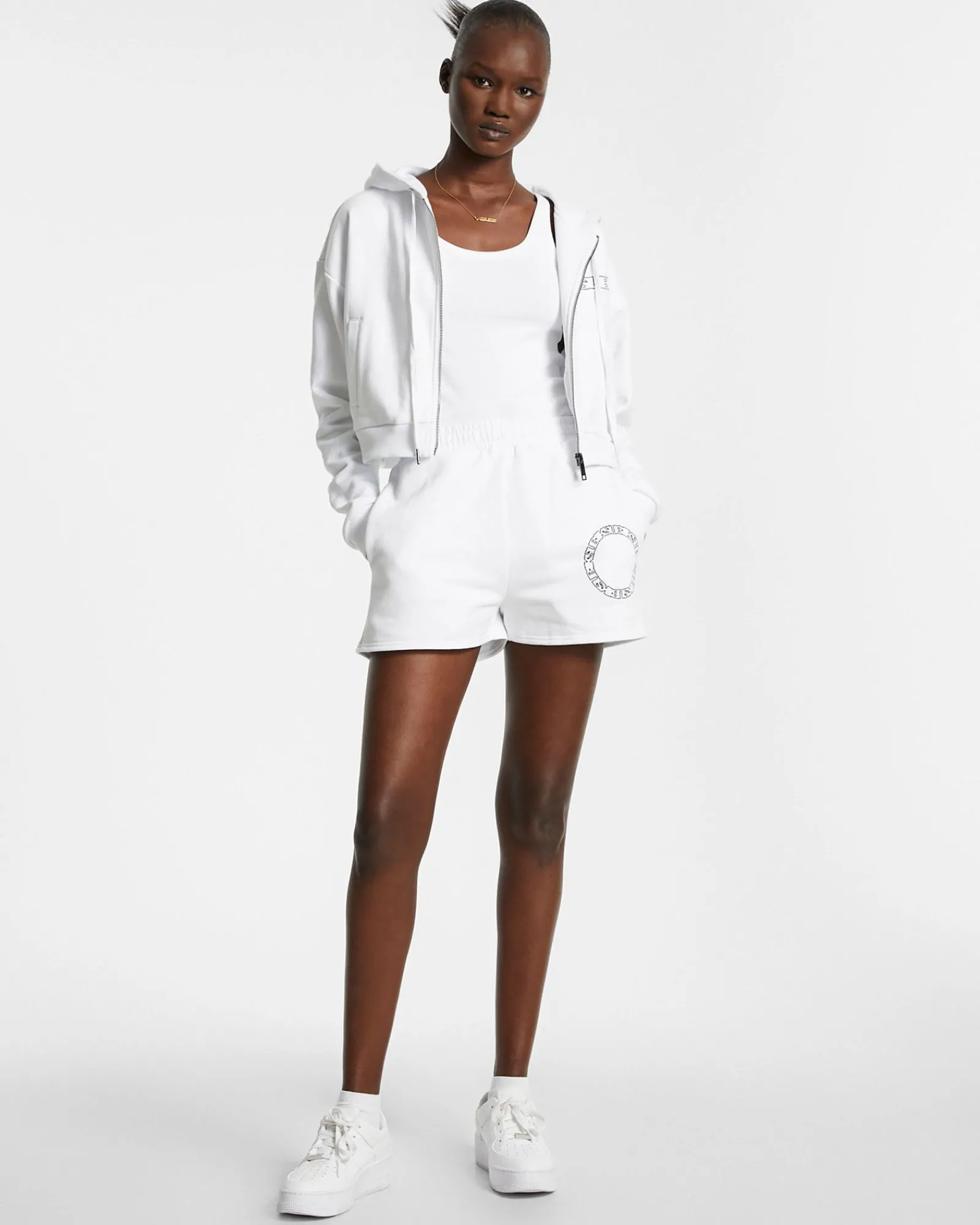 Store Ksubi Infinty Trak Short White