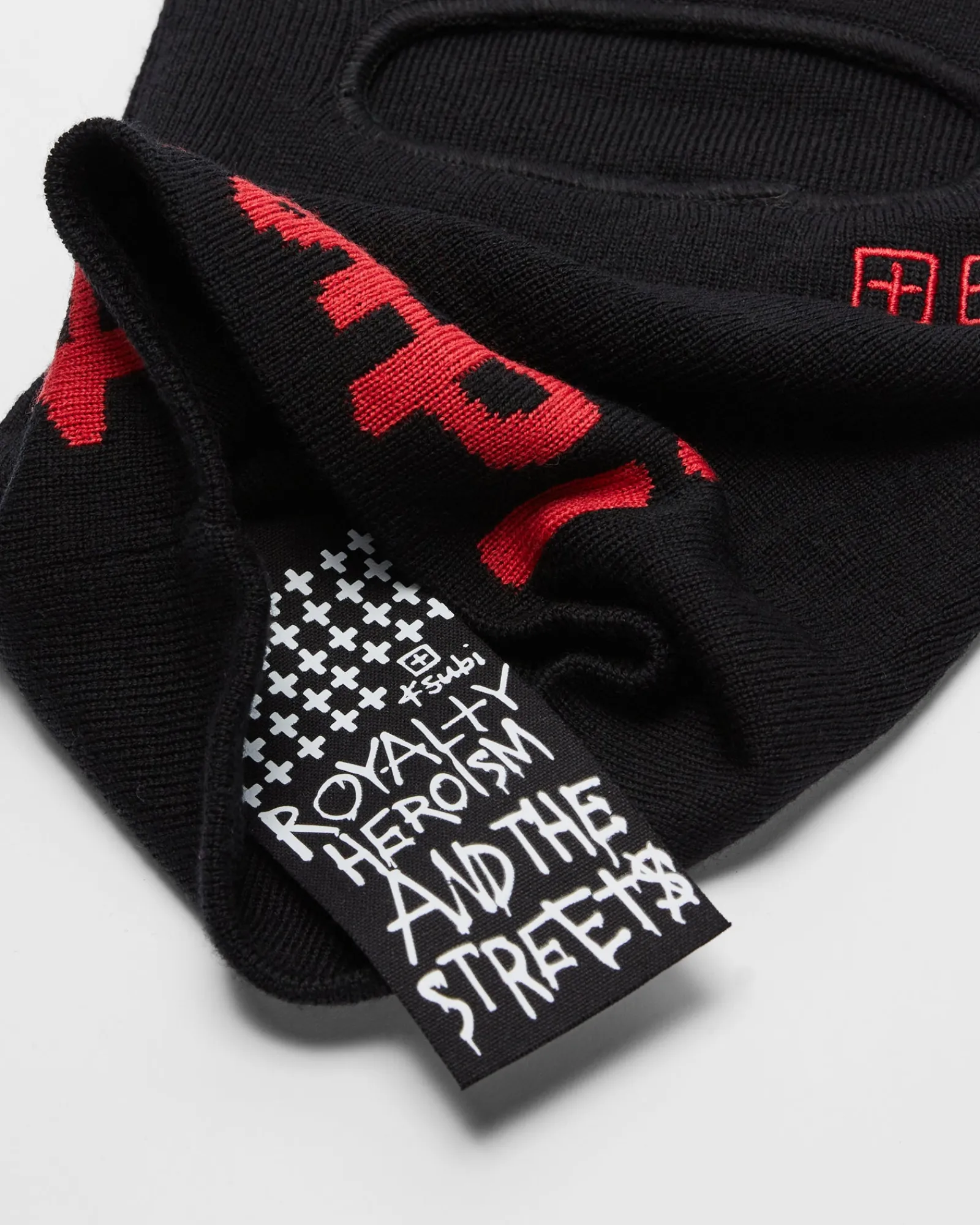 Store Ksubi Inkognito Balaclava Laid Black