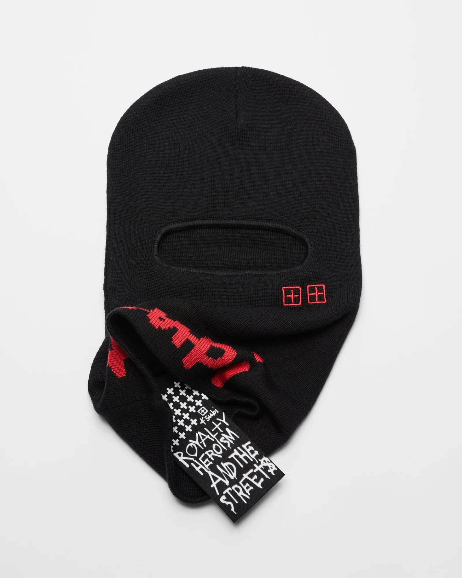 Store Ksubi Inkognito Balaclava Laid Black