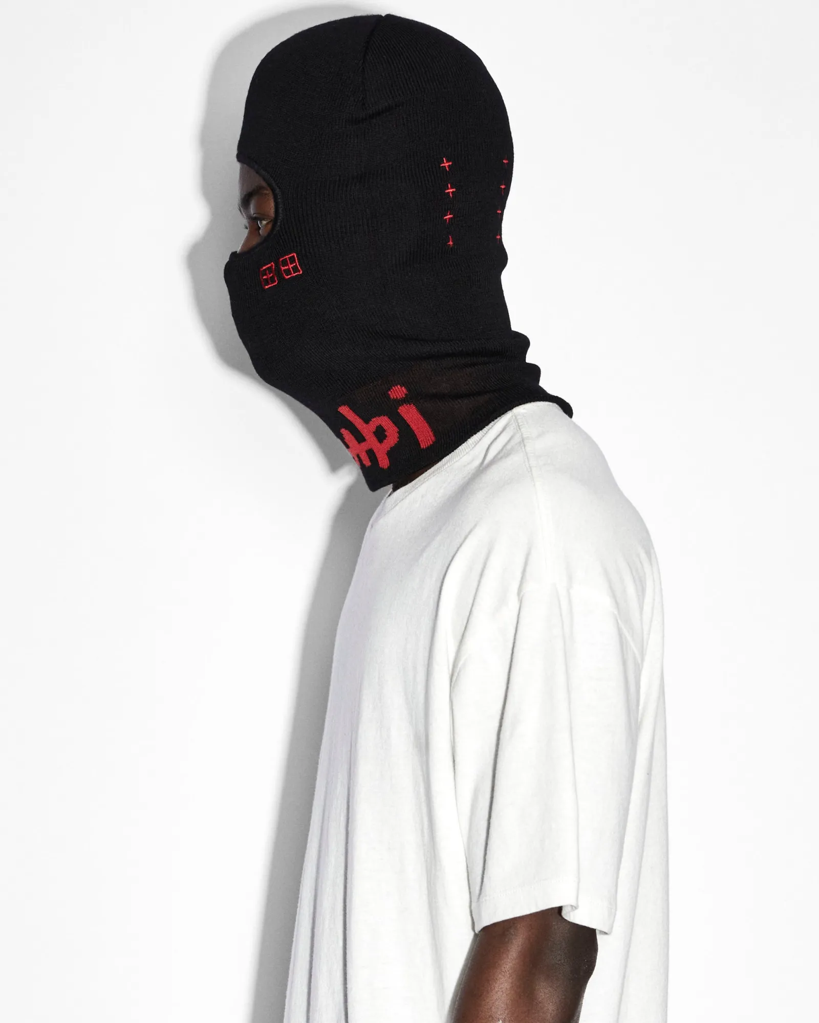 Store Ksubi Inkognito Balaclava Laid Black