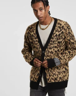 Cheap Ksubi Jungle Cardigan Leopard