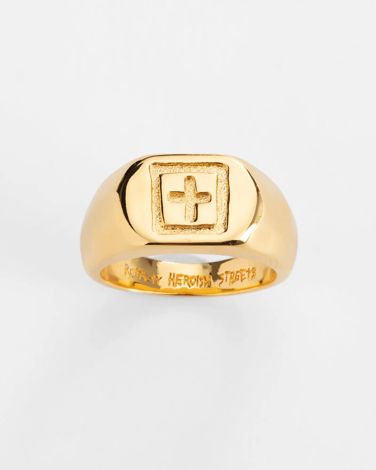 Shop Ksubi 18K Dripps 1999 Signet Ring