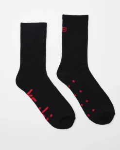 Online Ksubi Ksocks Laid Black